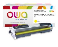 Toner remanufacturé OWA - standard - pour HP CE311A, CANON 729 C