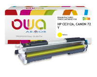Toner remanufacturé OWA - standard - pour HP CE311A, CANON 729 C