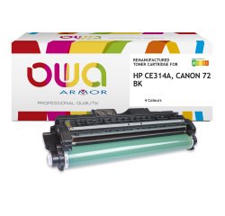 Toner remanufacturé OWA - standard - pour HP CE311A, CANON 729 C