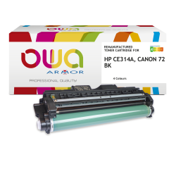 Toner remanufacturé OWA - standard - Magenta - pour HP CE311A, CANON 729 C