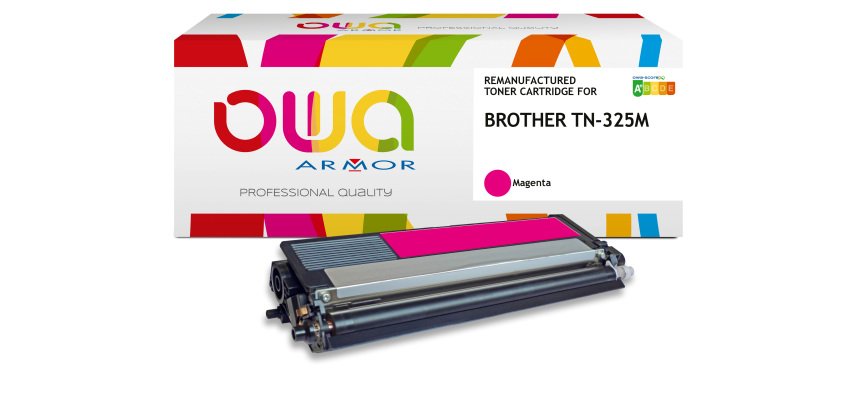Toner remanufacturé OWA - haute capacité - pour BROTHER TN-325C