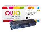 Toner remanufacturé OWA - très très haute capacité - Noir - pour HP CE285A, CANON 725