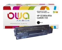 Toner remanufacturé OWA - très très haute capacité - Noir - pour HP CE285A, CANON 725