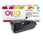 Toner remanufacturé OWA - haute capacité - Noir - pour LEXMARK X654X21E, X654X11E, T654X21E, T654X11E, T654X31E, T650A21E, T650A11E, T650H21E, T650H11E, T650H31E, X651A21E, X651A11E, X651H21E, X651H11E, X651H31E, 24B5870, 24B5875, DELL 593-11046, 593-11048, 593-11049, 593-11050, 593-11051, 593-11052, IBM 39V2511, 39V2514, 39V2513, 39V2515, 39V2967, 39V2968, 39V2969, 39V2971, OKI 52124401, TOSHIBA 6B000000475, 6B000000486