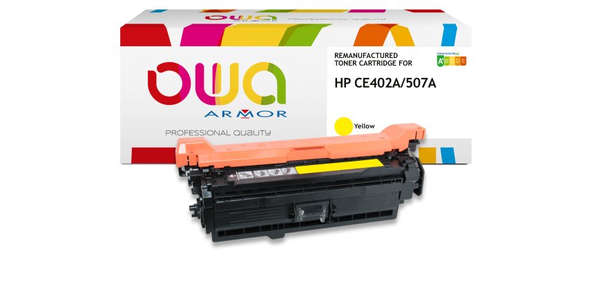 Toner remanufacturé OWA - standard - pour HP CE401A