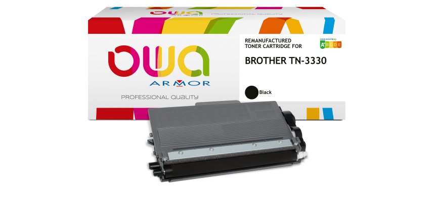 Toner remanufacturé OWA - standard - Noir - pour BROTHER TN-3330