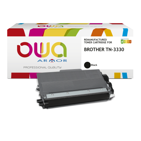 Toner remanufacturé OWA - standard - Noir - pour BROTHER TN-3330