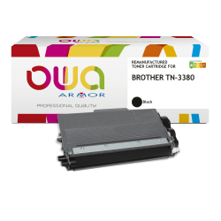 Toner remanufacturé OWA - standard - Noir - pour BROTHER TN-3380