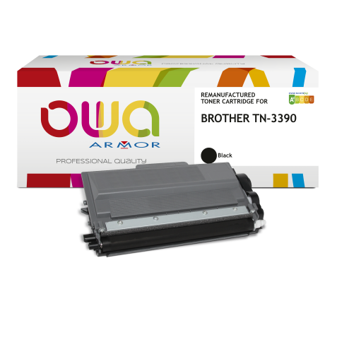 Toner remanufacturé OWA - standard - Noir - pour BROTHER TN-3390