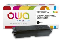 EN_Toner remanufacturé OWA - standard - Noir - pour EPSON C13S050583, C13S050585