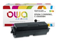 EN_Toner remanufacturé OWA - haute capacité - Noir - pour EPSON C13S050582, C13S050584