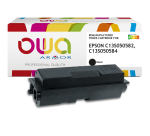 Toner remanufacturé OWA - haute capacité - Noir - pour EPSON C13S050582, C13S050584