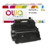 Toner remanufacturé OWA - très très haute capacité - Noir - pour HP 90X