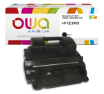 Toner remanufacturé OWA - très très haute capacité - Noir - pour HP 90X