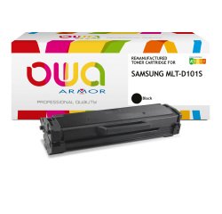 EN_Toner remanufacturé OWA - standard - Noir - pour SAMSUNG MLT-D101S/ELS