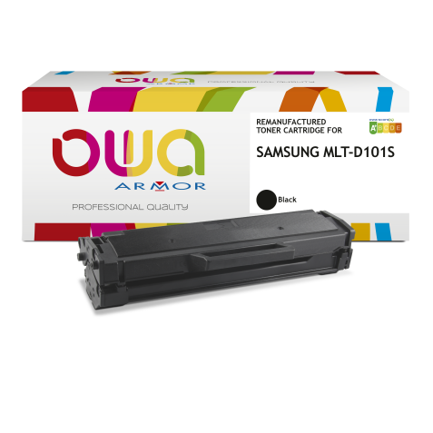 Toner remanufacturé OWA - standard - Noir - pour SAMSUNG MLT-D101S/ELS