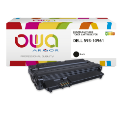 EN_Toner remanufacturé OWA - standard - Noir - pour DELL 593-10961