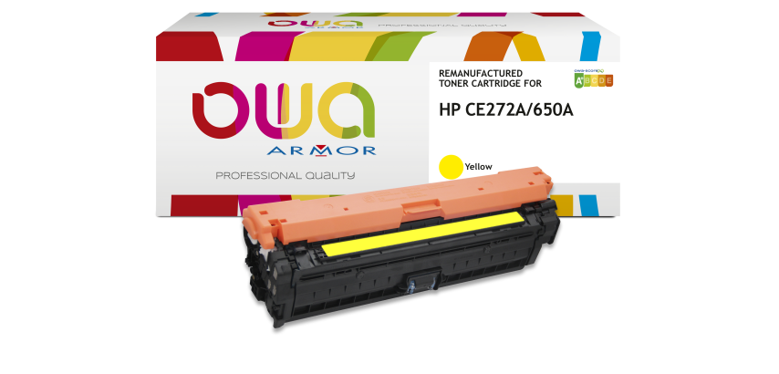 Toner remanufacturé OWA - standard - pour HP CE271A