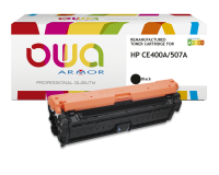 Toner remanufacturé OWA - standard - Noir - pour HP CE270A