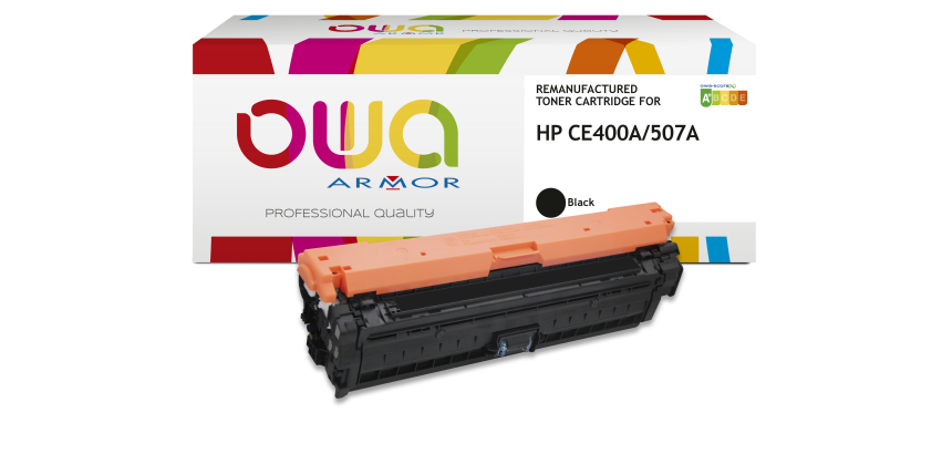 Toner remanufacturé OWA - standard - Noir - pour HP CE270A