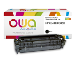 Toner remanufacturé OWA - haute capacité - Noir - pour HP CE410X