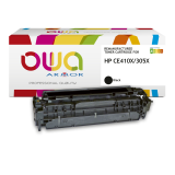 Toner remanufacturé OWA - haute capacité - Noir - pour HP CE410X