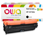 Toner remanufacturé OWA - standard - Noir - pour HP CE740A