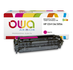 Toner remanufacturé OWA - standard - pour HP CE411A
