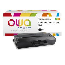 Toner remanufacturé OWA - standard - Noir - pour SAMSUNG MLT-D103S/ELS