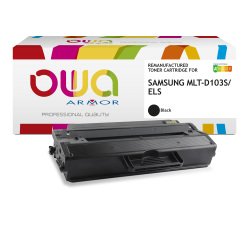 Toner remanufacturé OWA - standard - Noir - pour SAMSUNG MLT-D103S/ELS