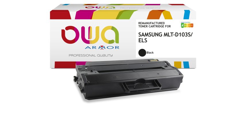 Toner remanufacturé OWA - standard - Noir - pour SAMSUNG MLT-D103S/ELS
