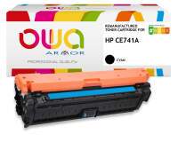 Toner remanufacturé OWA - standard - Cyan - pour HP CE741A