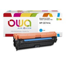 Toner remanufacturé OWA - standard - pour HP CE741A