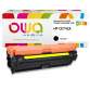 Toner remanufacturé OWA - standard - Jaune - pour HP CE742A