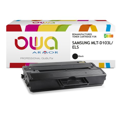 Toner remanufacturé OWA - haute capacité - Noir - pour SAMSUNG MLT-D103L/ELS