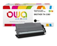 EN_Toner remanufacturé OWA - très très haute capacité - Noir - pour BROTHER TN-3380