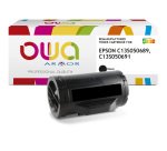 Toner remanufacturé OWA - haute capacité - Noir - pour EPSON C13S050689, C13S050691