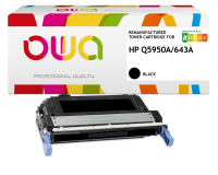Toner remanufacturé OWA - très très haute capacité - Noir - pour HP Q5950A