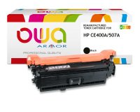 Toner remanufacturé OWA - standard - Noir - pour HP CE400A