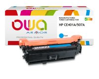 Toner remanufacturé OWA - standard - pour HP CE401A