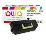 Toner remanufacturé OWA - haute capacité - Noir - pour LEXMARK 62D2X00, 62D2X0E