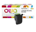 Toner remanufacturé OWA - standard - Noir - pour LEXMARK 80C2SK0, 80C2SKE