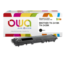 Toner remanufacturé OWA - standard - Noir - pour BROTHER TN-241BK, TN-242BK