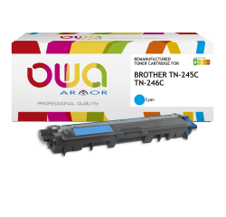 Toner remanufacturé OWA - haute capacité - pour BROTHER TN-245C, TN-246C