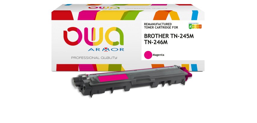 Toner remanufacturé OWA - haute capacité - pour BROTHER TN-245C, TN-246C