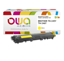 Toner remanufacturé OWA - haute capacité - pour BROTHER TN-245C, TN-246C