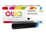 Toner remanufacturé OWA - standard - Noir - pour OKI 44574702