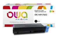 Toner remanufacturé OWA - haute capacité - Noir - pour OKI 44917602