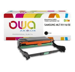EN_Tambour remanufacturé OWA - standard - Noir - pour SAMSUNG MLT-R116/SEE
