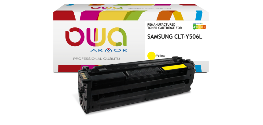 Toner remanufacturé OWA - haute capacité - pour SAMSUNG CLT-C506L/ELS